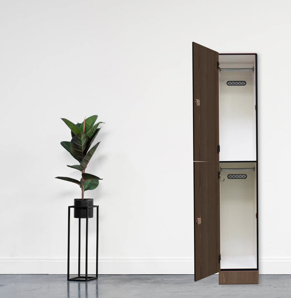 2-Tier Compact Laminate Locker | Gym Lockers | Storage Units | Storage Cabinets |  Durable & Stylish Double Tier Storage Unit for Office | Locker Cabinet